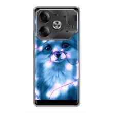 Чехлы с картинкой Лисички для Tecno Pova 6 (VPrint) (Яркая лисичка)