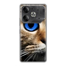 Чехлы с Котиками для Tecno Pova 6 (VPrint) (Глаз кота)