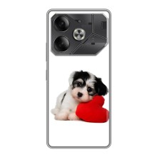 Чехлы с собаками для Tecno Pova 6 (VPrint) (Песик)
