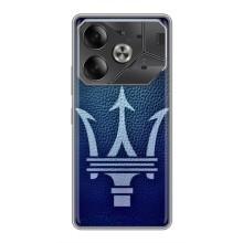 Чехлы с тематикой "Крутые машины" на Tecno Pova 6 – Лого Maserati