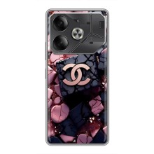 Чохол (Dior, Prada, YSL, Chanel) для Tecno Pova 6 – Шанель