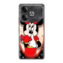 Чехол Disney Mouse Tecno Pova 6 (PREMIUMPrint) (Минни Маус ЛВ)