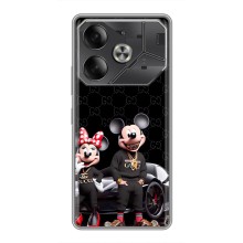 Чехол Disney Mouse Tecno Pova 6 (PREMIUMPrint) (Семья Маусов)