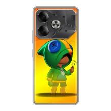 Чехол Бравл Старс для Tecno Pova 6 – LEON в кофте