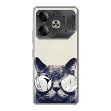 Чохол на тематику: Коти для Tecno Pova 6 – Модний кіт