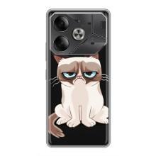 Чохол на тематику: Коти для Tecno Pova 6 – Погляд кота