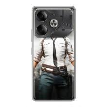 Чохол з картинкою "Герой Pubg" на Tecno Pova 6 – Пабг