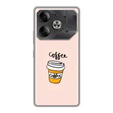 Чохол з зображенням смачної їжі для Tecno Pova 6 – Кружка Кави