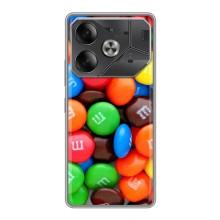 Чохол з зображенням смачної їжі для Tecno Pova 6 – Різнокольорові M&M'S
