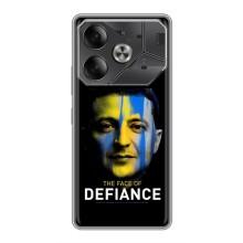 Чехол для Tecno Pova 6 (AlphaPrint - с принтом Зеленского)