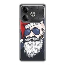 Чехол Санта Клаус для Tecno Pova 6 – Рождественский МЕН