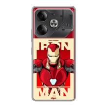 Чехол Супергерой Железный человек на Tecno Pova 6 – Iron man