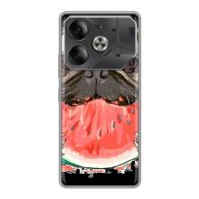 Чохол (ТПУ) Милі песики для Tecno Pova 6 – Смішний Мопс
