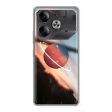 Чохол (ТПУ) з планетами на Tecno Pova 6 – Сатурн