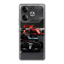 Чехол Формула1 на Tecno Pova 6 – Гонка Ф1