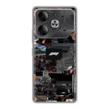 Чехол Формула1 на Tecno Pova 6 – Коллаж Ф1