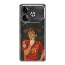 Чохол з футболістом Ламін Ямаль Tecno Pova 6 (Ямаль аніме)
