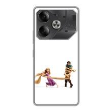 Чохол Рапунцель для Tecno Pova 6 (Рапунцель і Флін)