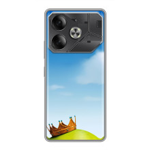 Чехол с мультфильмом Шрек на Tecno Pova 6 – Голова Шрека