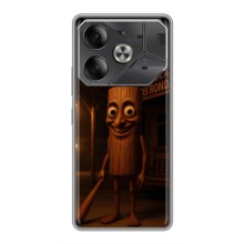 Чехол с мемом Тралалело тралала на Tecno Pova 6 (Тунг тунг тунг сахур)