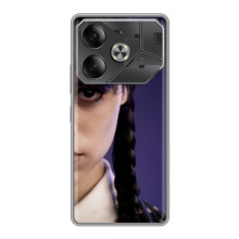 Чехол с дизайном Венздей 2 на Tecno Pova 6 – Глаза Уэнсдей