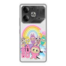 Чохол з Лабубу на Tecno Pova 6 (Фон Лабубу)