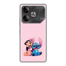 Чохол з принтом Стіч на Tecno Pova 6 – Ліло і Стіч