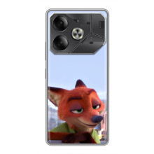 Чохол Зоотрополіс на Tecno Pova 6 – Лис Нік