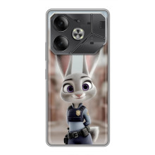 Чохол Зоотрополіс на Tecno Pova 6 – Зайка Джуді