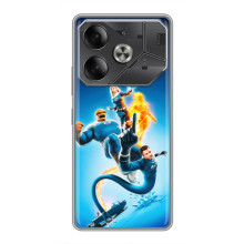 Чохол з принтом Фантастична четвірка для Tecno Pova 6 – Фантастична 4-ка