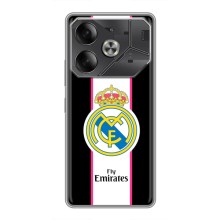 ФК Реал Мадрид чехлы для Tecno Pova 6 (AlphaPrint) (лого Real Madrid)