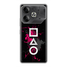 Чехол Гра в кальмара для Tecno Pova 6 – Ранги