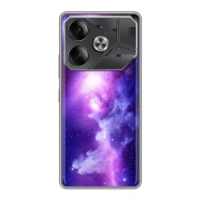 Космические Чехлы для Техно Пова 6 (VPrint) (Галактика)