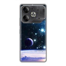Космические Чехлы для Техно Пова 6 (VPrint) (Космический вид)