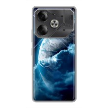 Космические Чехлы для Техно Пова 6 (VPrint) (Земля с космоса)