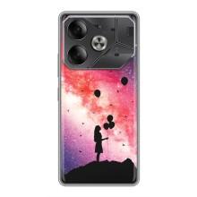 Силиконовые Чехлы Любимому человеку для Tecno Pova 6 – Шарики в небе