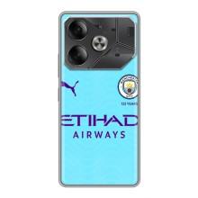 Силиконовые Чехлы принт Футбол на Tecno Pova 6 – Man City