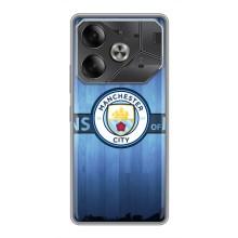 Силиконовые Чехлы принт Футбол на Tecno Pova 6 – ManCity