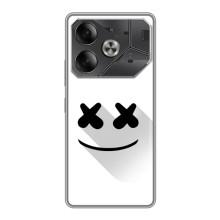 Силиконовые Чехлы (смешные стикеры) для Tecno Pova 6 – Х-Х