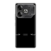 Силиконовый бампер с картинкой машины на Tecno Pova 6 – Силует Audi