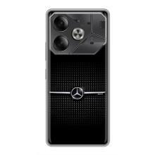 Силиконовый бампер с картинкой машины на Tecno Pova 6 – Mercedes