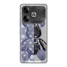 Силиконовый чехол для Tecno Pova 6 – Медведь Louis Vuitton