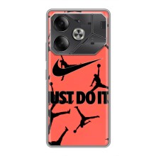 Силиконовый Чехол Nike Air Jordan на  (Just Do It)