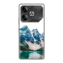 Силиконовый чехол с КАРТИНКАМИ лето для Tecno Pova 6 (AlphaPrint) (Гори)