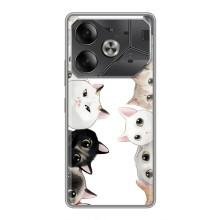 Силіконовий чохол з котиком для Tecno Pova 6 – Коти