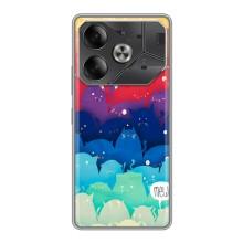 Силіконовий чохол з котиком для Tecno Pova 6 – Mew