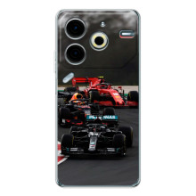 Чехол Формула1 на Tecno Pova 7 Pro – Гонка Ф1
