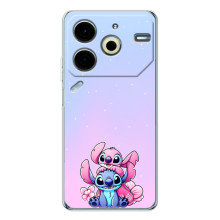 Чохол з малюнком Стіч для Tecno Pova 7 Pro