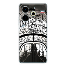 Чехол с дизайном Венздей 2 на Tecno Pova 7 Pro – Академия Невермор