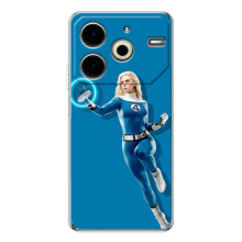 Чехол с принтом Фантастическая четверка для Tecno Pova 7 Pro